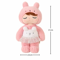 METOO DOLL - PELÚCIA 35CM ANGELA - COELHA ROSA - comprar online