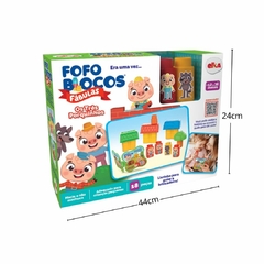 ELKA - FOFO BLOCOS DE MONTAR FÁBULAS OS TRÊS PORQUINHOS - comprar online