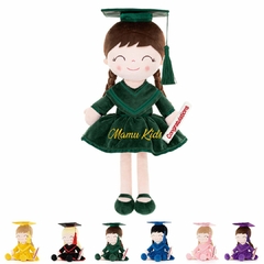 GLOVELEYA - BONECA 40CM SPRING FORMATURA - COM NOME - Mamu Kids Store