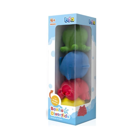 TOYSTER - BRINQUEDO DE BANHO DIVERTIDO ANIMAIS MARINHOS