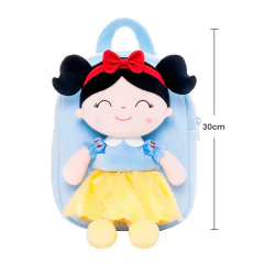 GLOVELEYA - MOCHILA COM BONECA PRINCESA ENCANTADA - BRANCA DE NEVE na internet