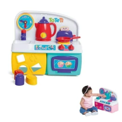 TATETI - MINI COZINHA DIDÁTICA BABY CHEF +18M
