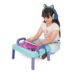 MERCOTOYS - MESINHA DE DESENHO CHARMOSA COM LAPÍS DE COR - ROSA na internet