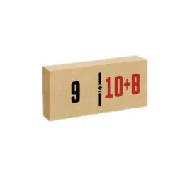 SOPECCA - DOMINÓ PEDAGÓGICO ADIÇÃO E SUBTRAÇÃO EM MADEIRA 28PEÇAS - comprar online