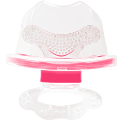 BUBA - MORDEDOR MASSAGEADOR DE GENGIVA - ROSA - Mamu Kids Store