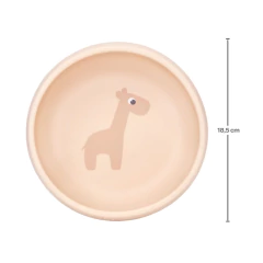 BUBA - BOWL DE SILICONE COM VENTOSA CLOUDY - BEGE - comprar online