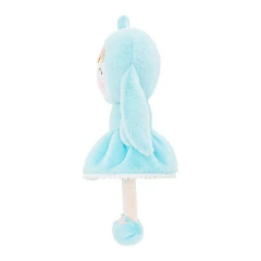 GLOVELEYA - BONECA 30CM SPRING PELÚCIA COELHA - AZUL COM SACOLA - comprar online