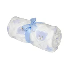 BUBA - MANTINHA PARA BEBÊ SONINHO 100X70CM 0M+ - AZUL