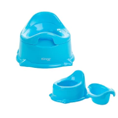 CLINGO - TRONINHO INFANTIL POTTY AZUL