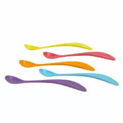 BUBA - KIT DE COLHERES - 5 PEÇAS - Mamu Kids Store