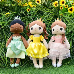 METOO DOLL - BONECA ANGELA 40CM PRINCESA - ROSA COM TRANÇAS na internet