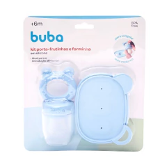 Imagem do BUBA - KIT PORTA FRUTINHAS E FORMINHAS - AZUL