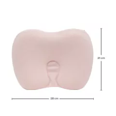 BUBA - TRAVESSEIRO ANATÔMICO VISCOELÁSTICO +0M - ROSA - comprar online
