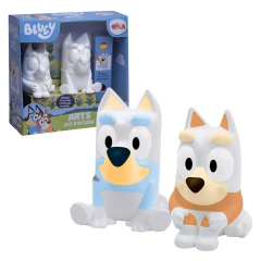 ELKA - BONECO PARA PINTAR ARTS BLUEY E BINGO KIT PINTURA