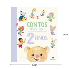 LIVRO CONTOS DIVERTIDOS 2 ANOS - CIRANDA CULTURAL - comprar online