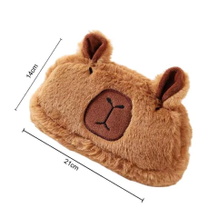 ESTOJO ESCOLAR INFANTIL PELÚCIA CAPIVARA - comprar online