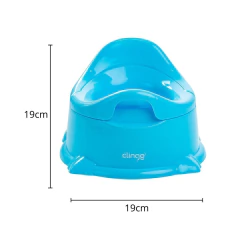 CLINGO - TRONINHO INFANTIL POTTY AZUL - comprar online