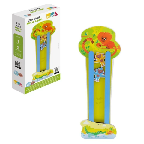 BABEBI - ZIG-ZAG - MICO LEÃO BRINQUEDO EDUCATIVO