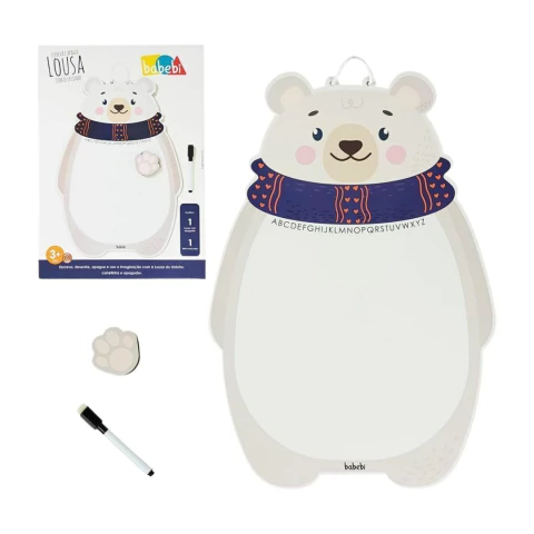 BABEBI - LOUSA ESCREVA E APAGUE COM O URSINHO