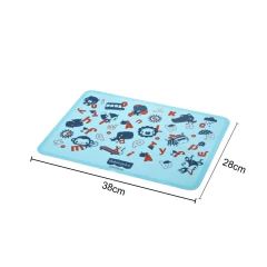 FISHER PRICE - JOGO AMERICANO DE SILICONE YUMMY! AZUL - comprar online