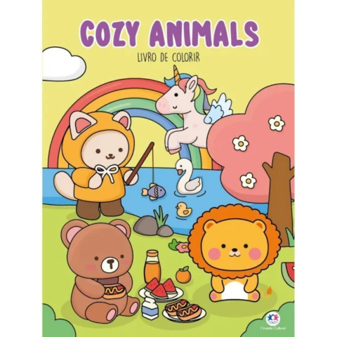 LIVRO DE COLORIR COZY ANIMALS - CIRANDA CULTURAL