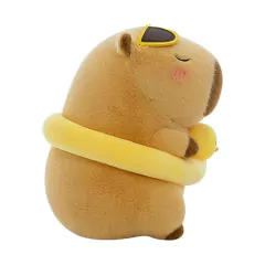 Imagem do PELÚCIA CAPIVARA 25CM - BÓIA AMARELA