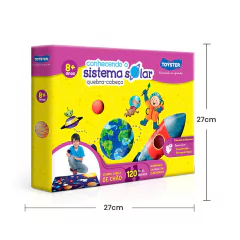 TOYSTER - QUEBRA-CABEÇA CONHECENDO O SISTEMA SOLAR - 120 PCS - comprar online