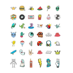 TATUFUN - MINI POP ART TATUAGEM TEMPORÁRIA INFANTIL