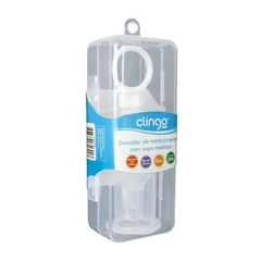 CLINGO - DOSADOR DE MEDICAMENTOS COM COPO MEDIDOR