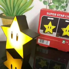 LUMINÁRIA COM SOM DO SUPER MARIO BROSS - ESTRELA - loja online