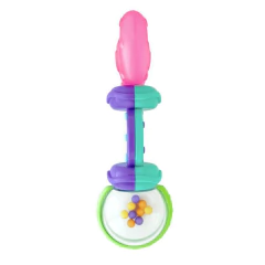 CLINGO - MORDEDOR CHOCALHO RATTLE & TEETHE - Mamu Kids Store