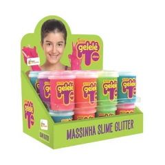 GELELÉ - SLIME COM GLITTER ESTRELA na internet