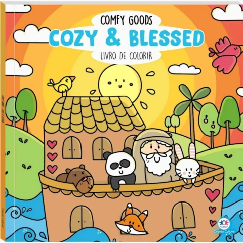 LIVRO DE COLORIR COMFY GOODS COZY E BLESSED - CIRANDA CULTURAL