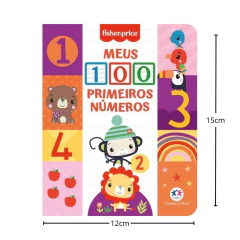 LIVRO MEUS 100 PRIMEIROS NÚMEROS FISHER PRICE - CIRANDA CULTURAL - comprar online