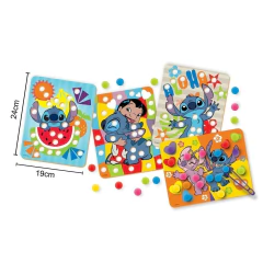 NIG - BRINQUEDO DE MADEIRA - PEGA POM POM STITCH - comprar online