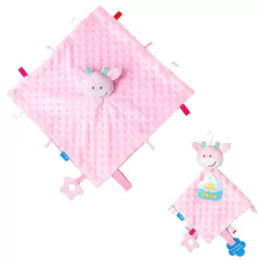 CLINGO - NANINHA COM MORDEDOR ROSA - GIRAFA