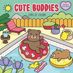 LIVRO PARA COLORIR CUTE BUDDIES - CIRANDA CULTURAL