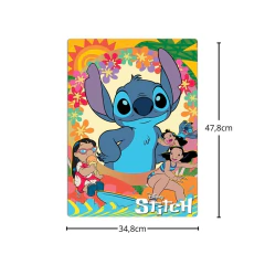 TOYSTER - QUEBRA CABEÇA - STITCH E LILO - 500 PC - comprar online