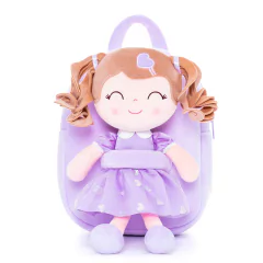 GLOVELEYA - MOCHILA COM BONECA PRINCESA - LILÁS na internet