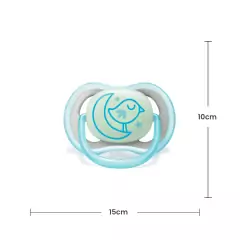 AVENT - CHUPETA ULTRA AIR DUPLA NIGHTTIME 6-18 MENINO - comprar online