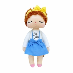 METOO DOLL - BONECA ANGELA 35CM CACHOS - JARDINEIRA