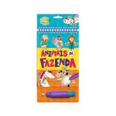 LIVRO AQUABOOK ANIMAIS DA FAZENDA - CIRANDA CULTURAL