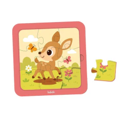 BABEBI - QUEBRA-CABEÇAS 09 PEÇAS ANIMAIS - BAMBI