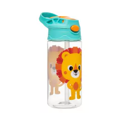 BUBA - GARRAFINHA TRITAN BUBAZOO 450ML - LEÃO - Mamu Kids Store