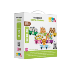 Imagem do BABEBI - TRENZINHO CONTA COMIGO BRINQUEDO DIDÁTICO