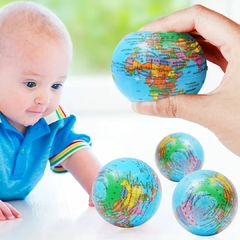 SQUISHY GLOBO MAPA MUNDI BOLINHA DE APERTAR - comprar online