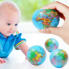 SQUISHY GLOBO MAPA MUNDI BOLINHA DE APERTAR - comprar online