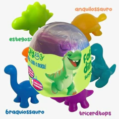 CLAYEEZ - MASSINHA SURPRESA 12G - FOFODINO - Mamu Kids Store