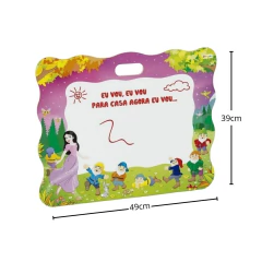 JUNGES - LOUSA RISQUE E RABISQUE BRANCA DE NEVE COM APAGADOR - comprar online