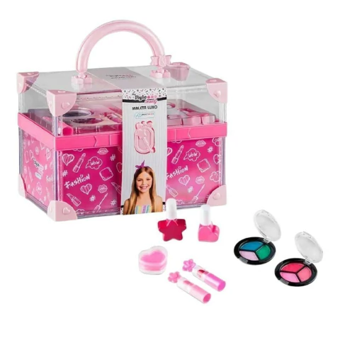MULTIKIDS - MALETA DE MAQUIAGEM 3 EM 1 STYLE BEAUTY LUXO
